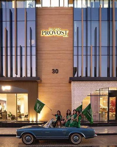 Inside the Franck Provost ladies salon at Laysen Valley Riyadh